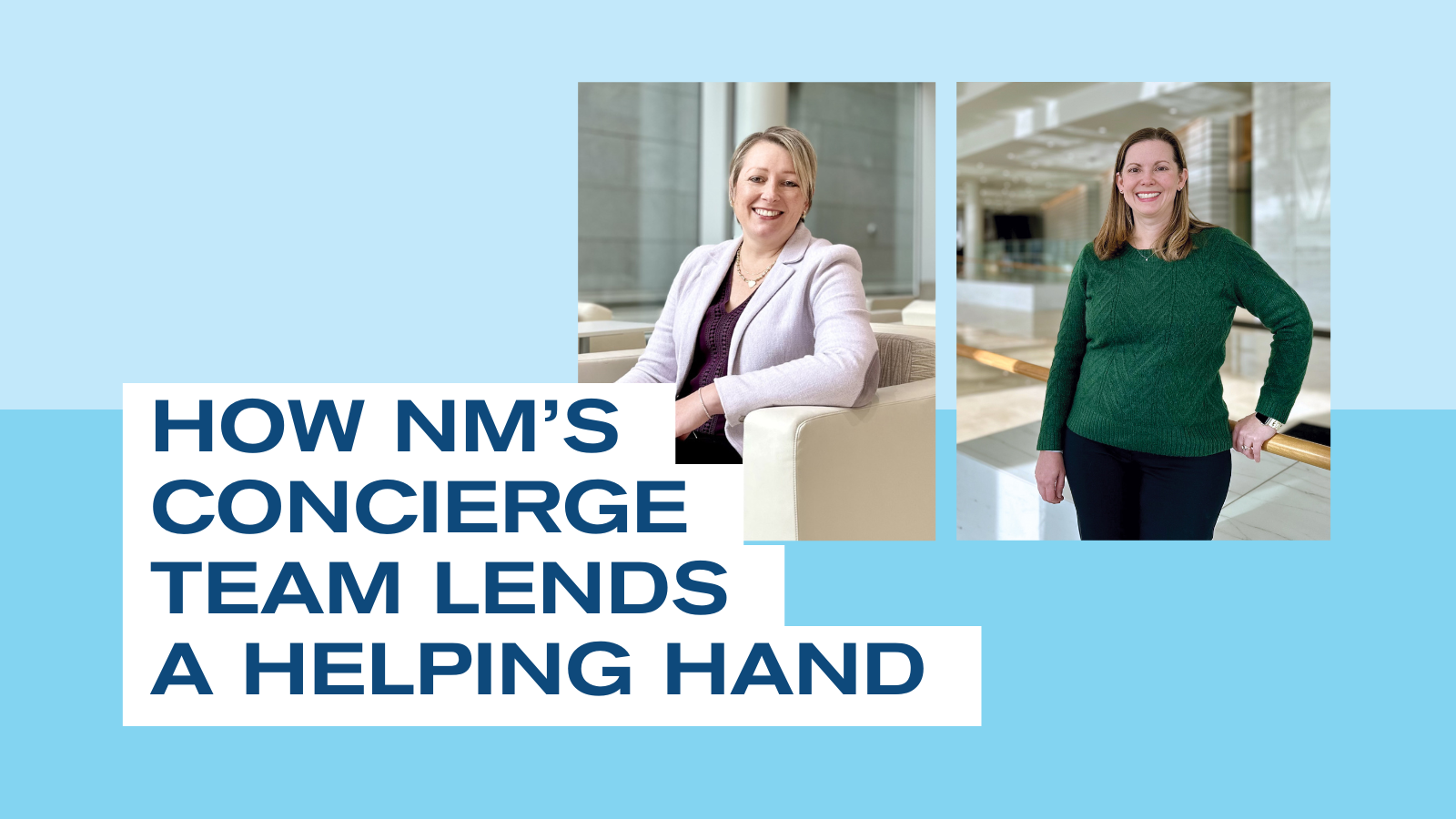 a collage of women smiling